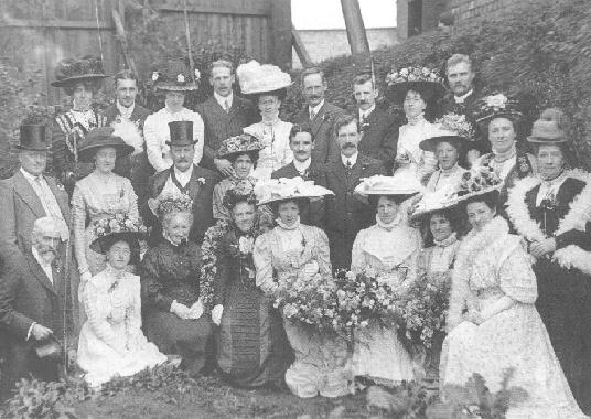 Wedding of Edith Hilton and Frank Mather